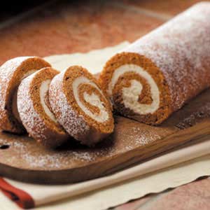 Favorite Pumpkin Cake Roll