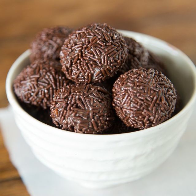 8. Balls of chocolate covered in chocolatey sprinkles of happiness.