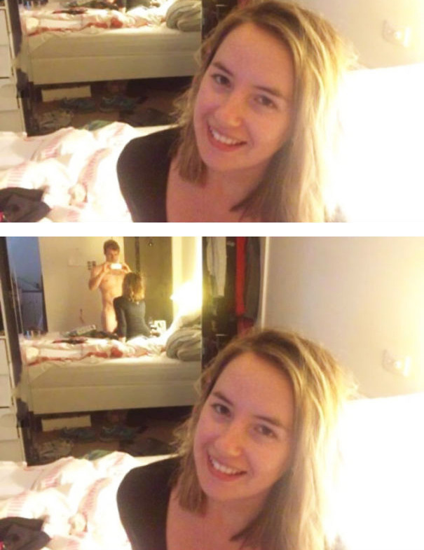 I wonder which one she sent to her parents.