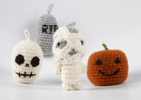 Halloween Amigurumi Ornaments