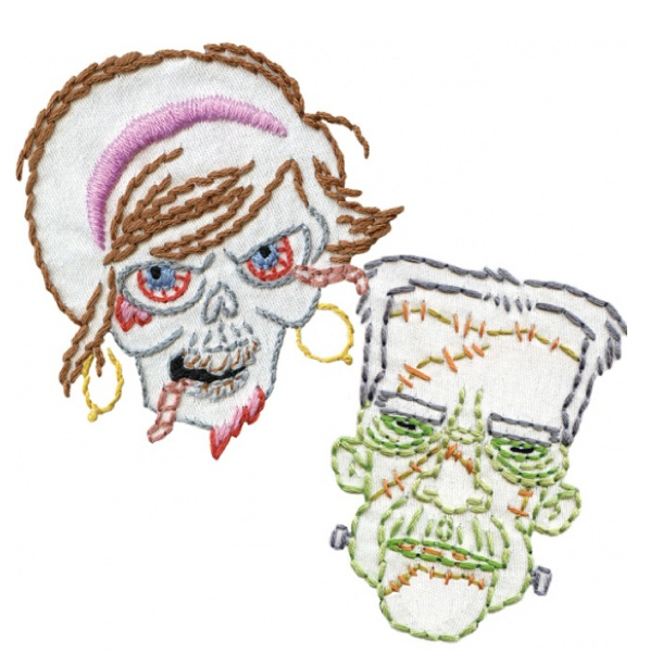 Monsters and Zombies Embroidery