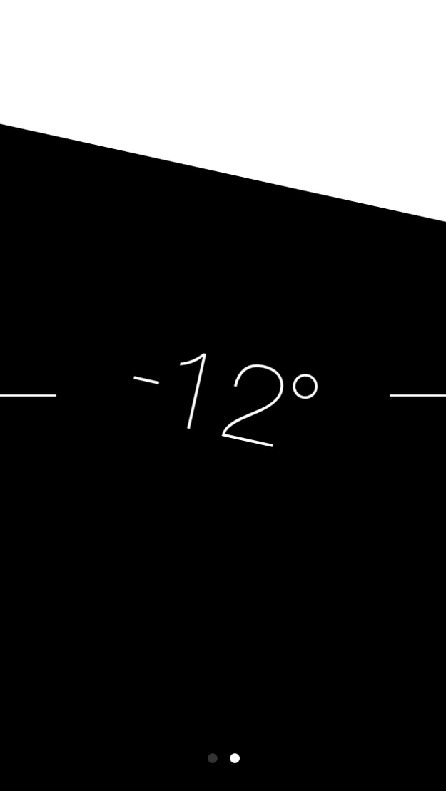 There's a built-in level gauge in the Compass app.