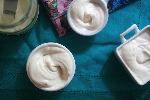 Vegan grape seed mayonnaise