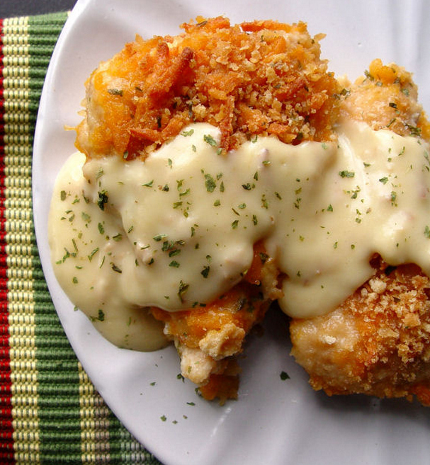 17. Crispy Cheddar Chicken