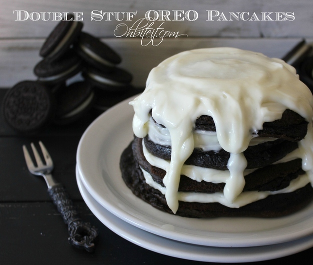 'Double Stuf' Oreo Pancakes