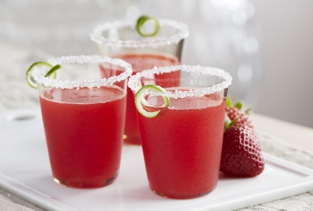 Strawberry Jalapeño Shot