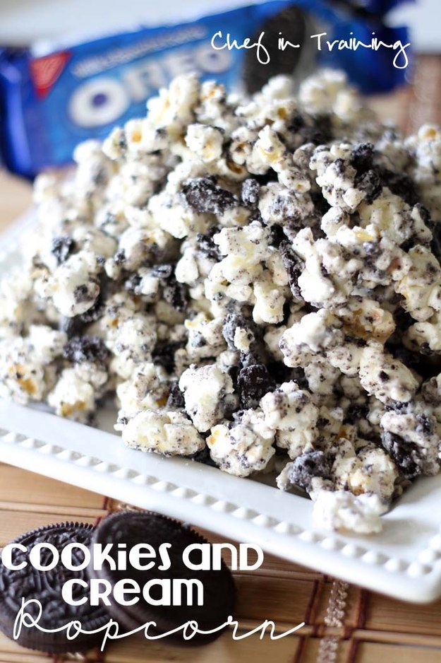 Cookies & Cream Popcorn