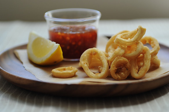 Sweet and Spicy Calamari