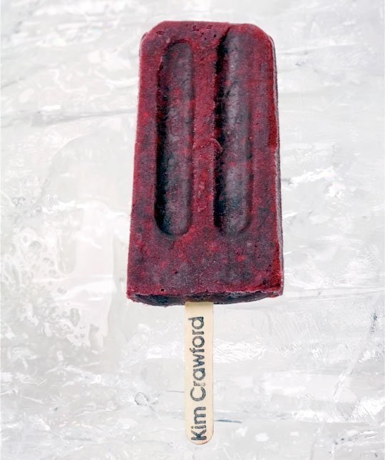 Pinot Noir-Blackberry Ice Pops