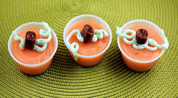 Pumpkin Pie Jelly Shots