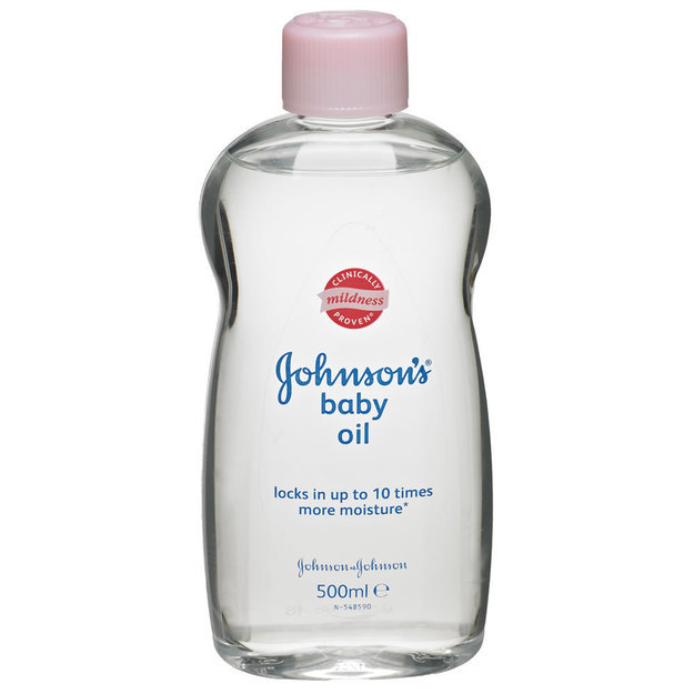 Johnson's baby oil is good for removing waterproof mascara.