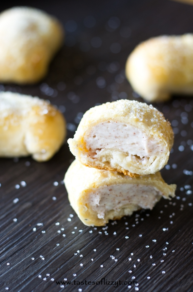 Cinnamon Cream Cheese Pastry Puffs