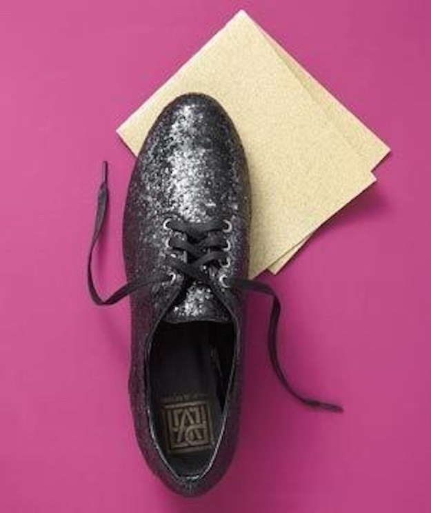 Sandpaper the soles of unworn shoes for better traction.