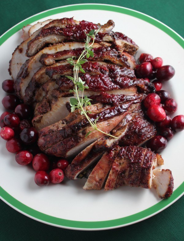 Cranberry Glazed Turkey Breast