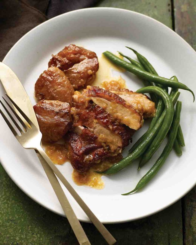 Apple Braised Turkey Thighs
