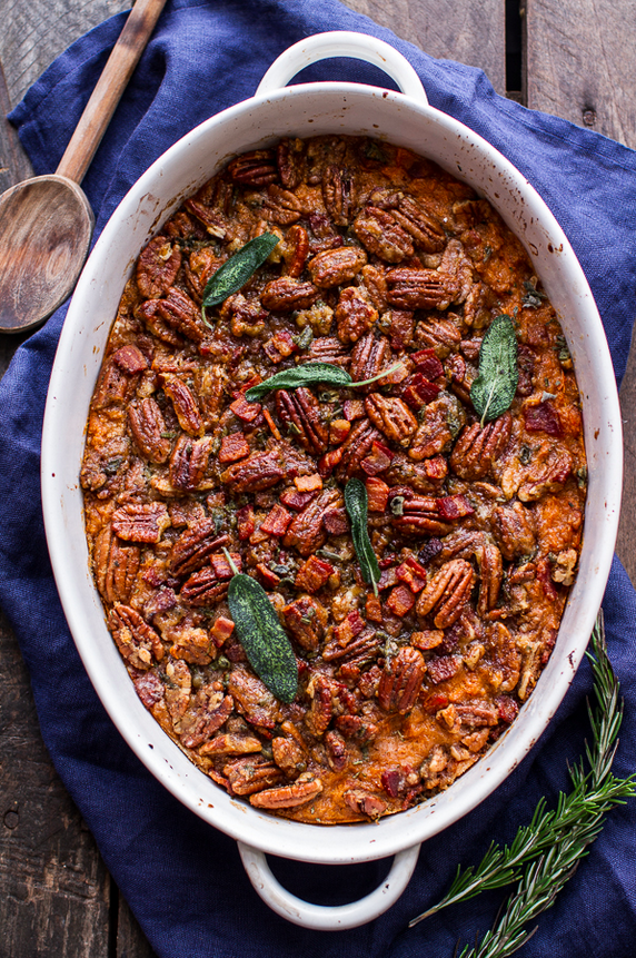 Bourbon & Sweet Potato Casserole