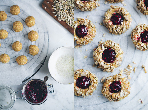 Jam & Sunflower Thimbles