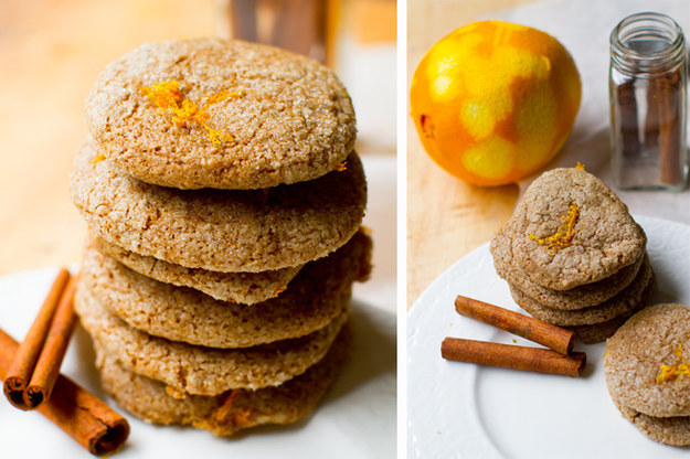 Orange Spice Holiday Cookies