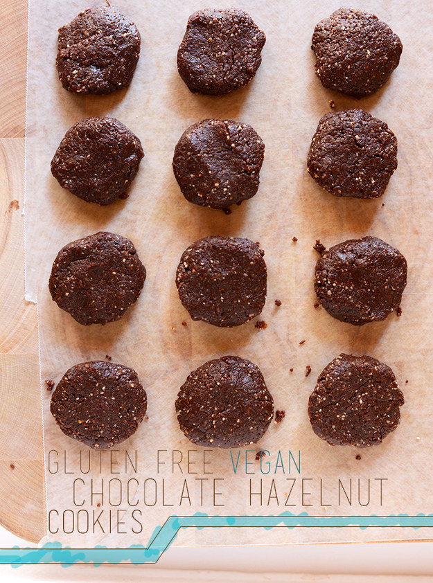 Chocolate-Hazelnut No-Bake Cookies