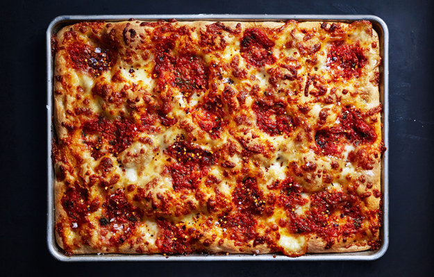 Classic Mozzarella Grandma Pie