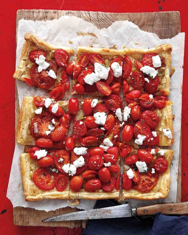 Tomato & Goat Cheese Tart