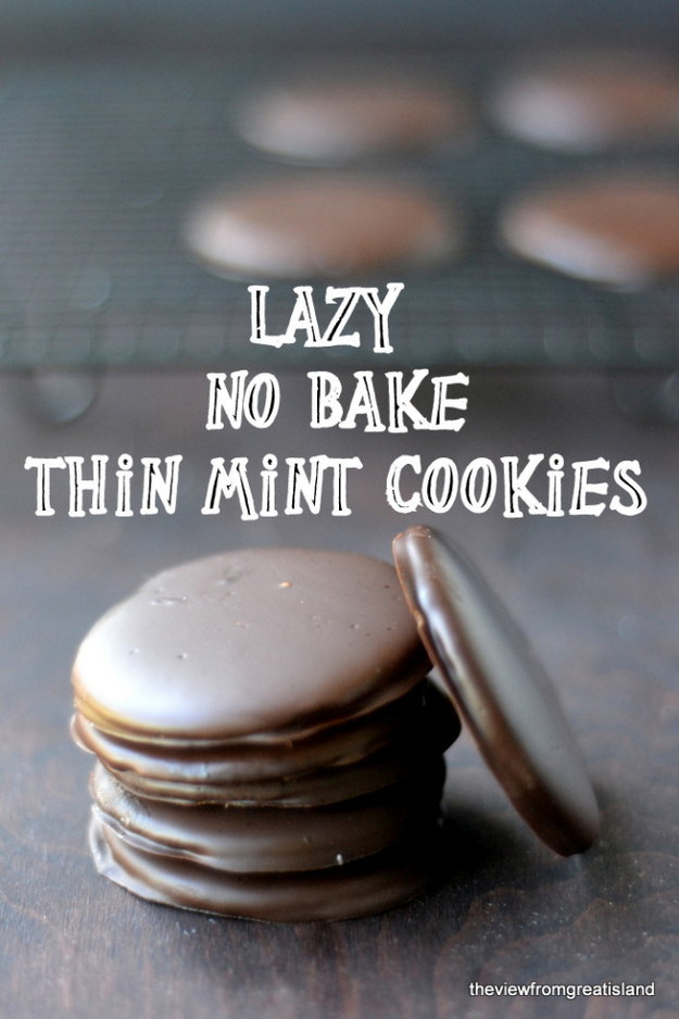 Ditto these DIY Thin Mints.