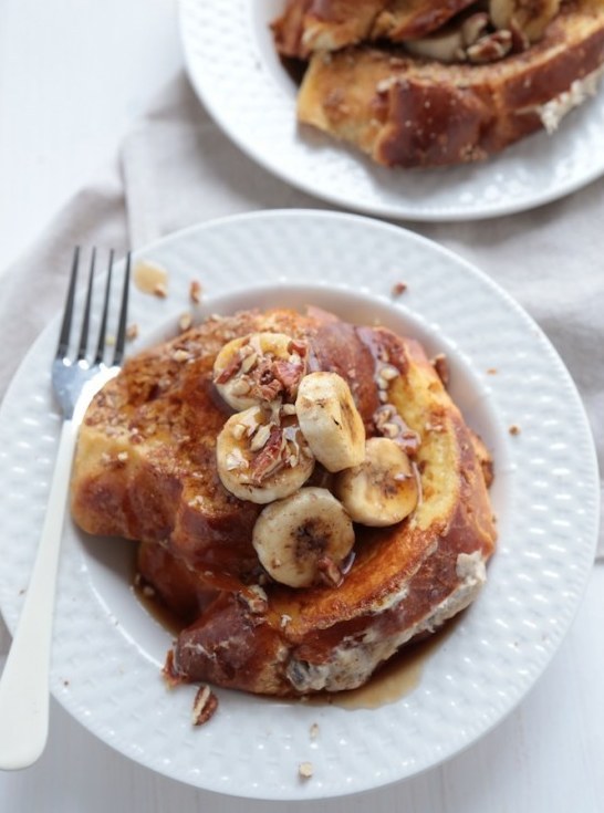 Bourbon & Banana Nut French Toast