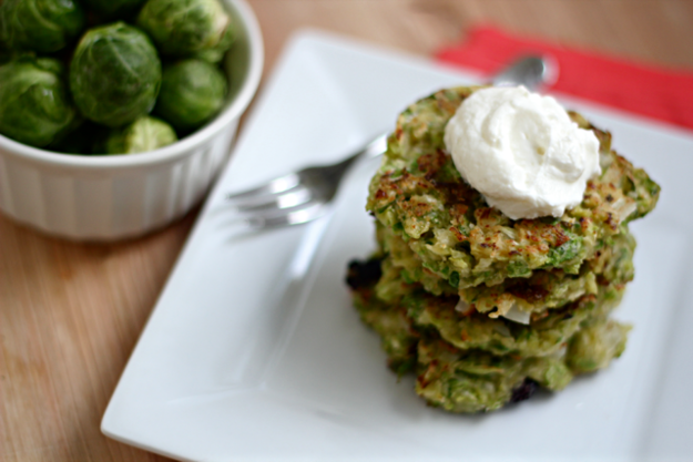 Brussels Sprout Latkes