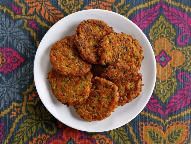 Curry Vegetable Latkes