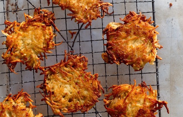 Before we get started, let's be clear: There is NOTHING wrong with classic potato latkes. They are perfect.