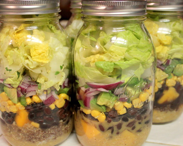 Mango Black Bean Quinoa Salad With Honey Lime Vinaigrette