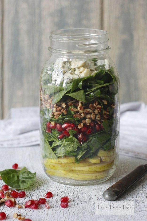 Pomegranate And Pear Salad