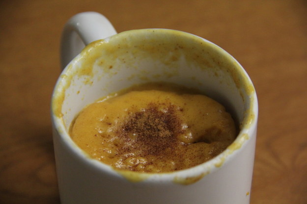 Pumpkin Spice Mug Cake