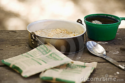 Cook something simple over a candle.