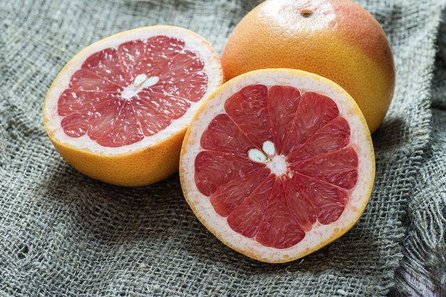 Grapefruit's aroma helps increase metabolism.