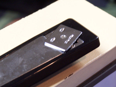 Staplers have two settings: the normal one that binds your pages together and a second setting that loosely "pins" your pages.