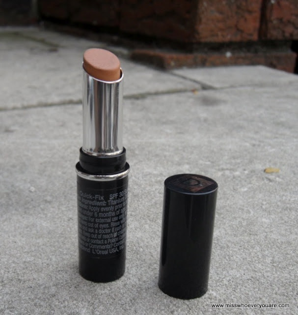 For extreme cases of dark circles, use Dermablend.