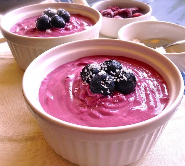 Lavender Berry Mousse