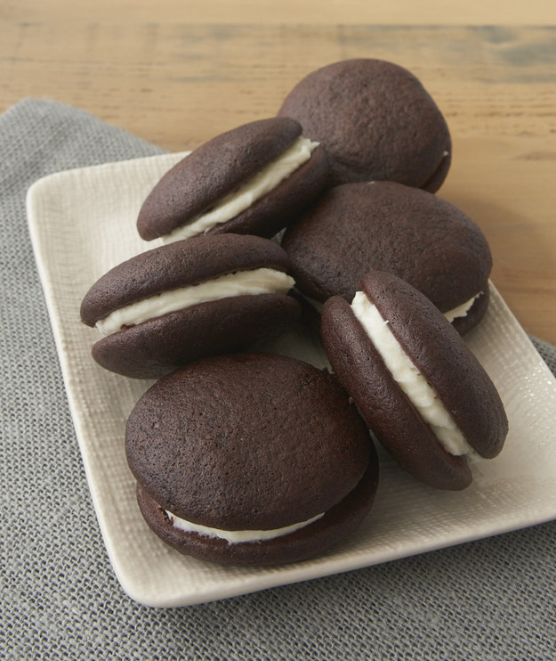 Chocolate Peppermint Whoopie Pies