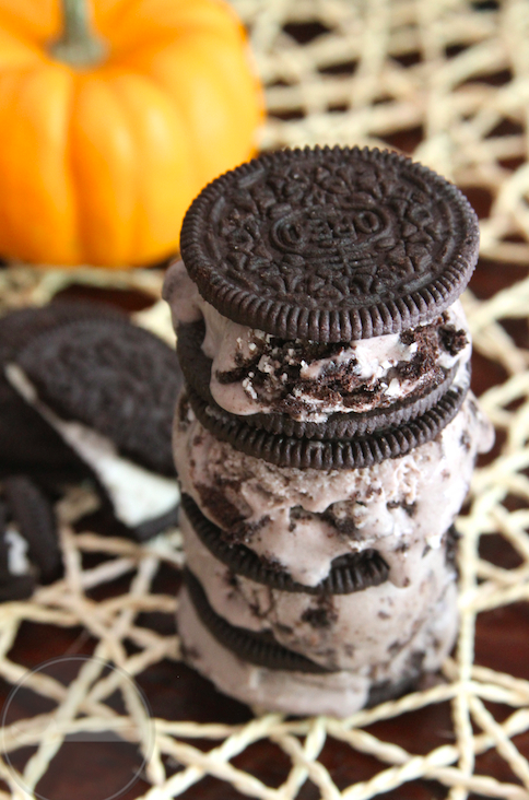 Double Oreo Ice Cream Sandwich