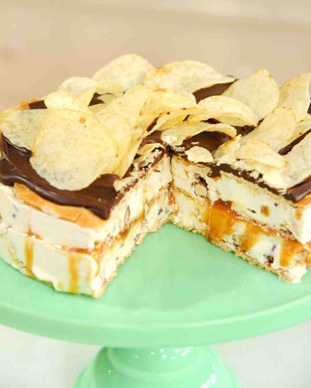 Late Night Snack Ice Cream Cake