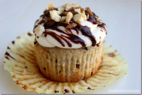 Chunky Monkey Cupcakes