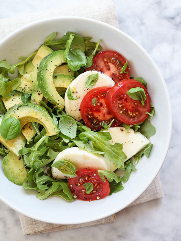 Avocado Caprese Salad