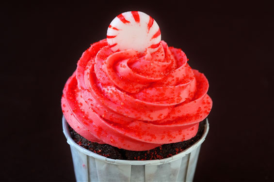 Peppermint Mocha Cupcakes