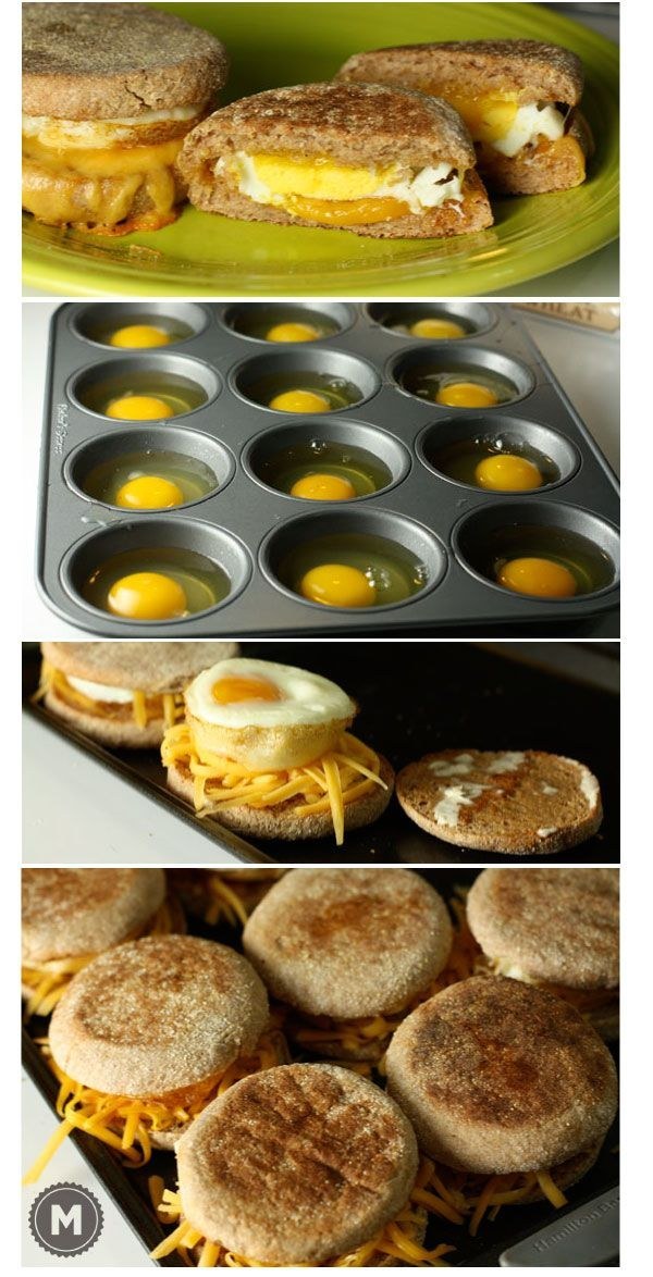 Homemade Breakfast Sandwiches
