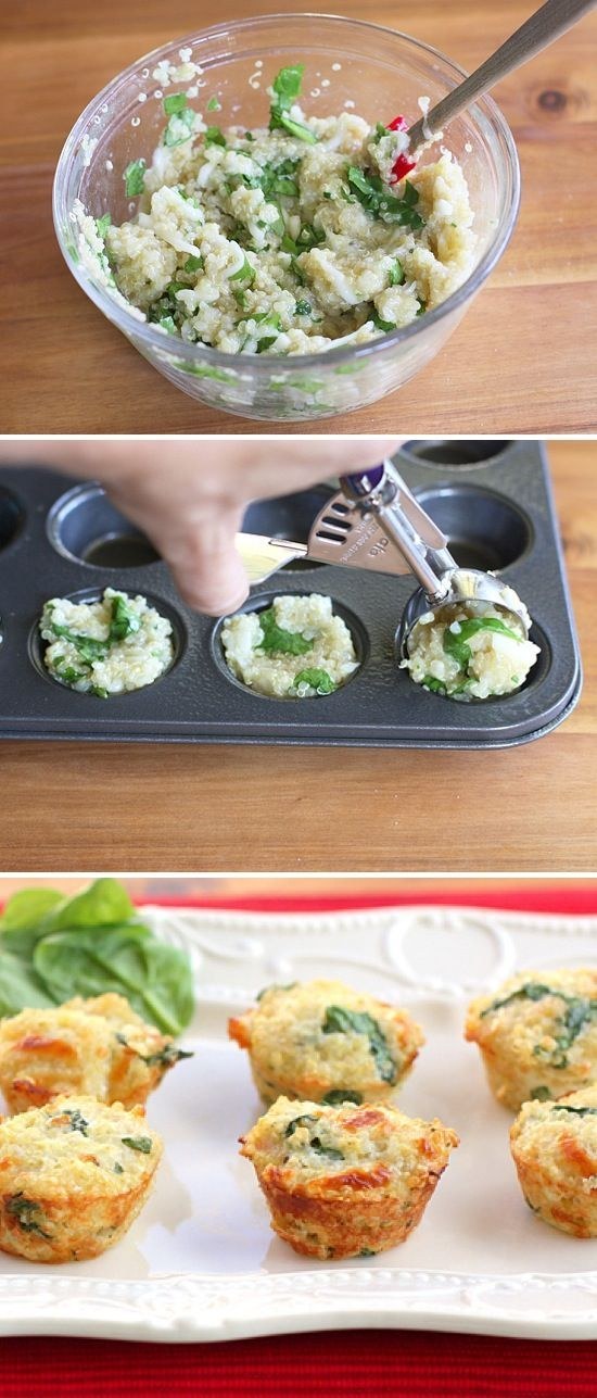 Quinoa Omelette Bites