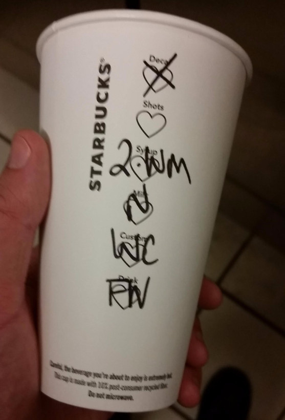 If you order something like this, we probably hate you a little.