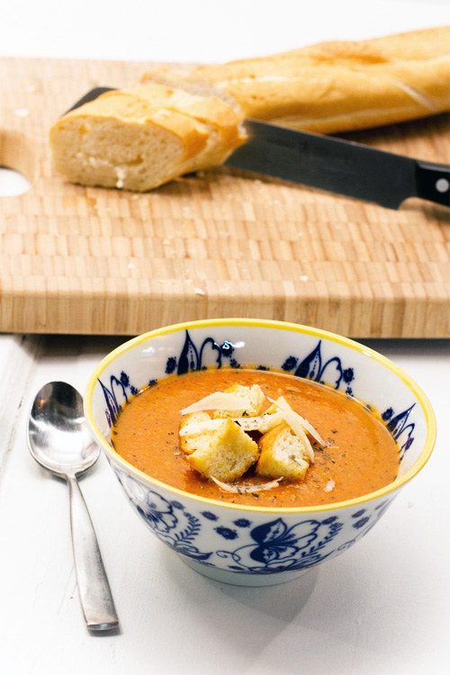 Hearty Artichoke Tomato Soup