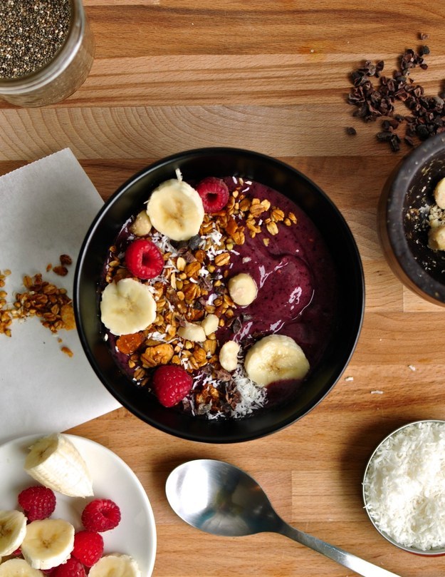 Banana Berry Acai Bowl