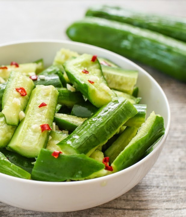 Spicy Cucumber Salad